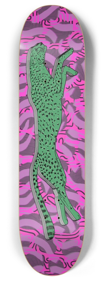 Cheetah 8 Inch Skateboard Deck