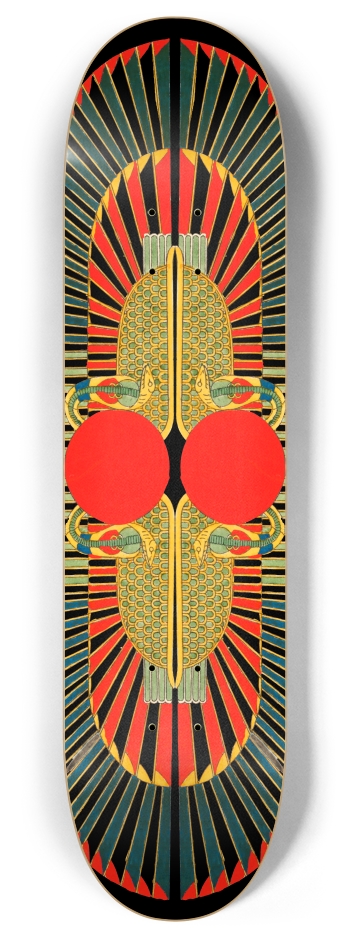 Dark Egyptian 8 Inch Skateboard Deck