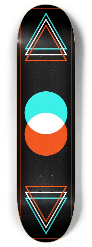 Abstracted 8 Inch Skateboard Deck