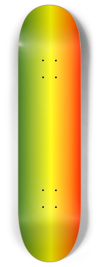 Rasta 8 Inch Skateboard Deck
