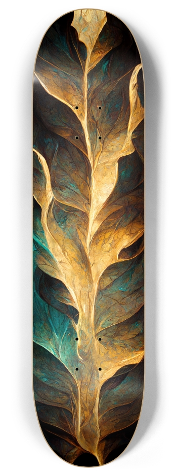 Leaf in the Wind 8 Inch Skateboard Deck