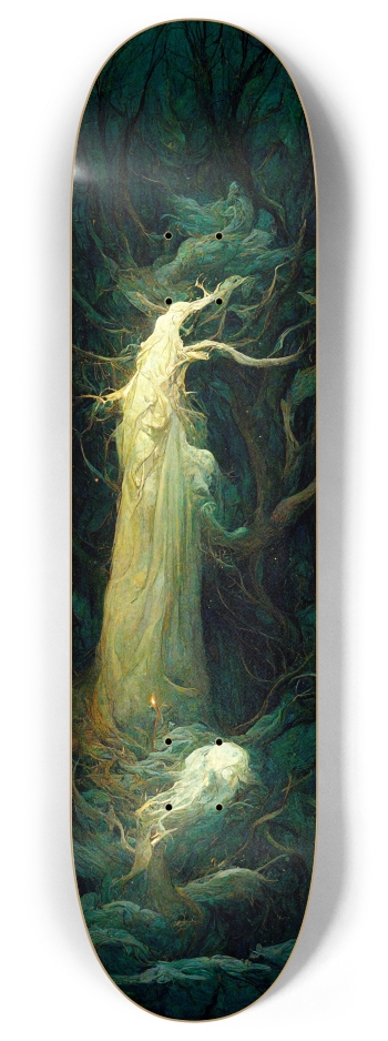 Tree of Light  8 Inch Skateboard Deck