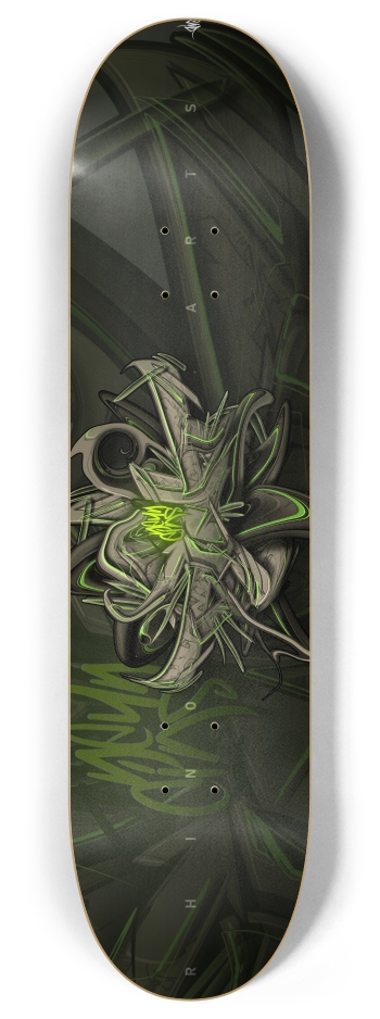 DAY 401 3. rhinosaurarts 8 Inch Skateboard Deck
