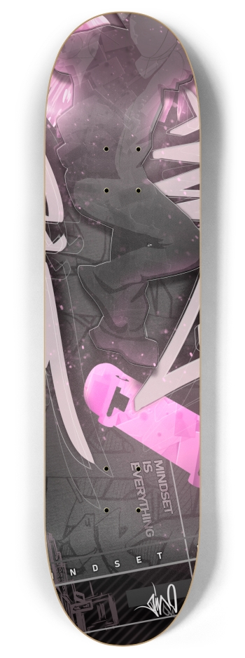 DAY 404 2. rhinosaurarts 8 Inch Skateboard Deck