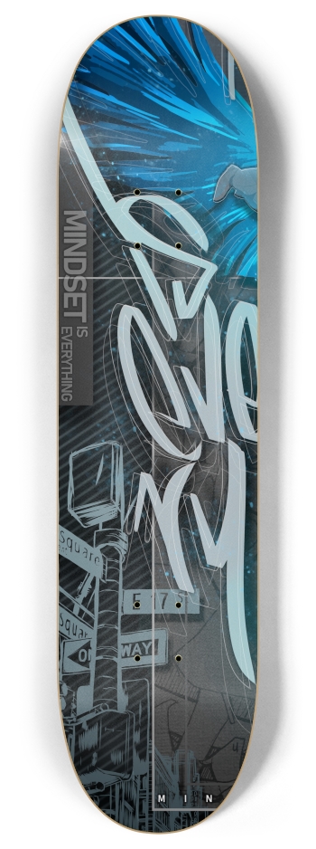 DAY 404 3. rhinosaurarts 8 Inch Skateboard Deck