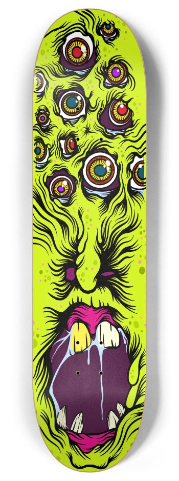 Green Globlin 8 Inch Skateboard Deck