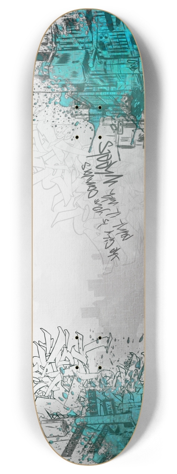 DAY 405 3. rhinosaurarts 8 Inch Skateboard Deck