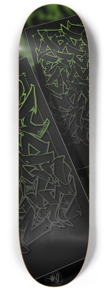 DAY 410 2. rhinosaurarts 8-1/4 Skateboard Deck