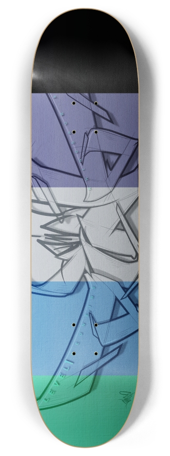 DAY 413 4. rhinosaurarts 8 Inch Skateboard Deck
