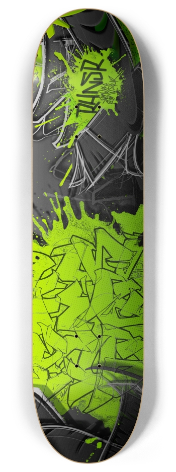DAY 416 1. rhinosaurarts 8 Inch Skateboard Deck