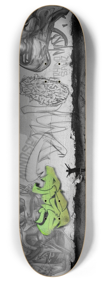 DAY 417 3. rhinosaurarts 8 Inch Skateboard Deck