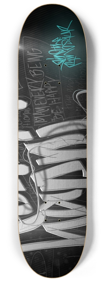 DAY 418 1. rhinosaurarts 8-1/4 Skateboard Deck