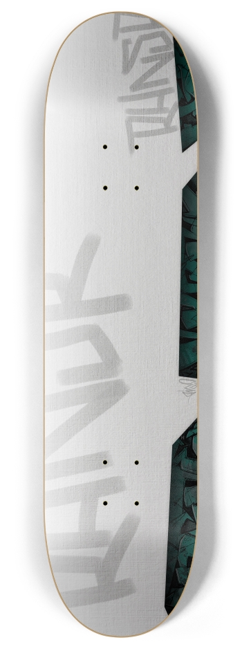 DAY 426 1. rhinosaurarts 8 Inch Skateboard Deck