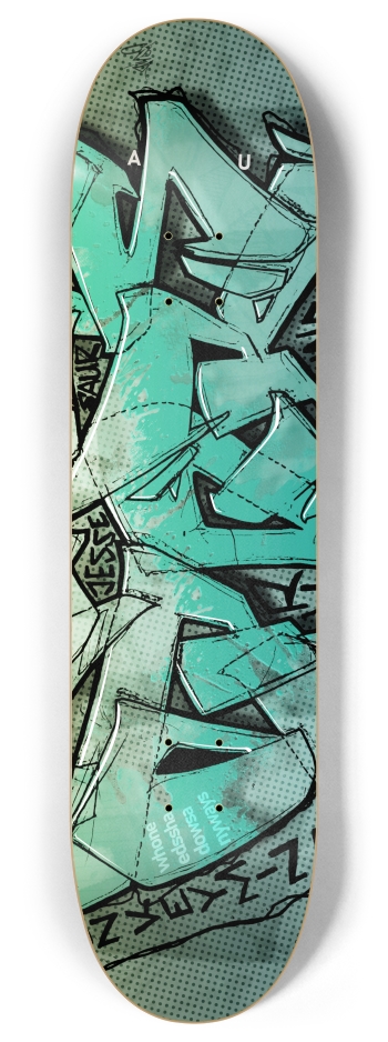 DAY 426 3. rhinosaurarts 8 Inch Skateboard Deck