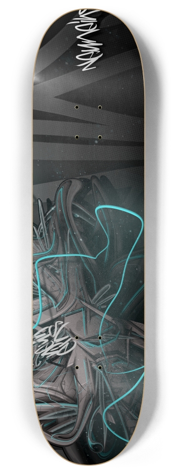 DAY 427. rhinosaurarts 8 Inch Skateboard Deck