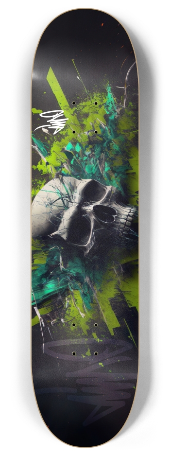 A fools dream 2. www.rhinosaurarts.com 8 Inch Skateboard Deck