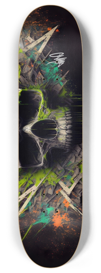 A fools dream 4.  www.rhinosaurarts.com 8 Inch Skateboard Deck