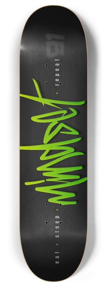 eat.sleep.MINDSET.repeat.  8 Inch Skateboard Deck