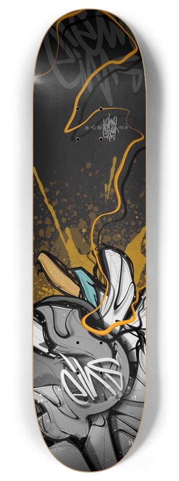 Enjoy the backside of life 2 8 Inch Skateboard Deck