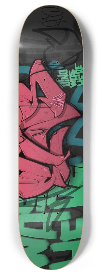 EINS for one  8 Inch Skateboard Deck