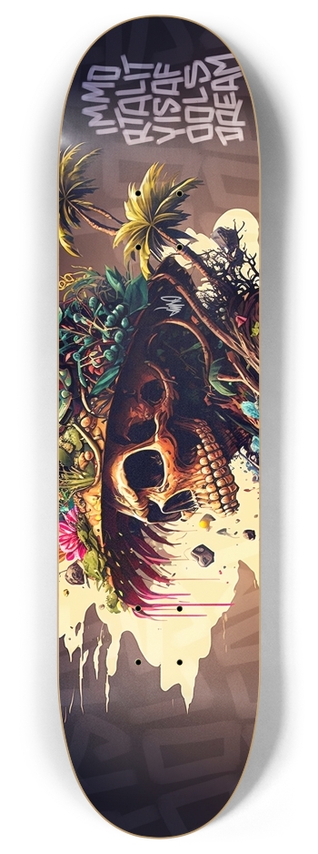 Vacationsaur 8 Inch Skateboard Deck