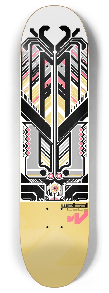 All Seeing Bat 8 Inch Skateboard Deck