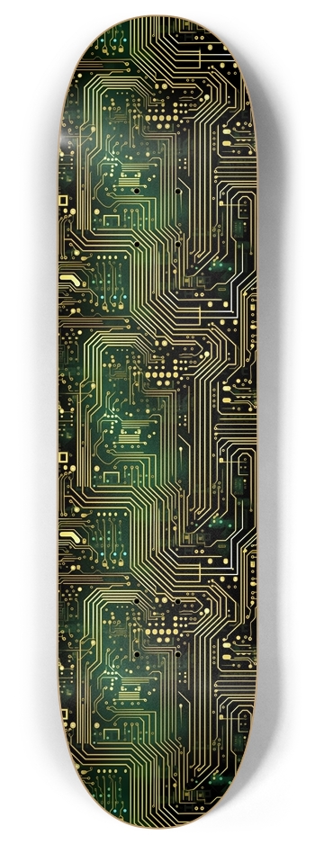 Circuit Board 1 8 Inch Skateboard Deck