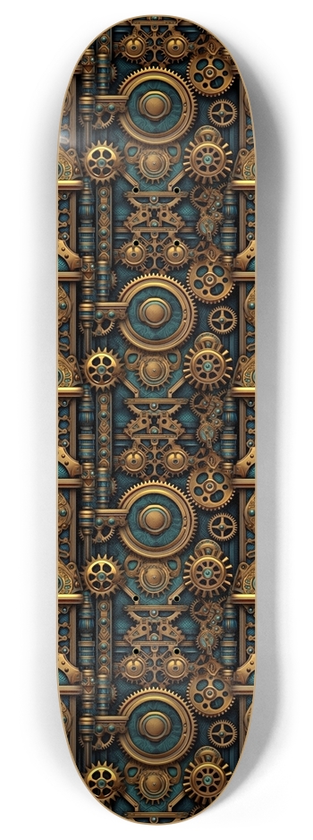 Steampunk 1B 8 Inch Skateboard Deck