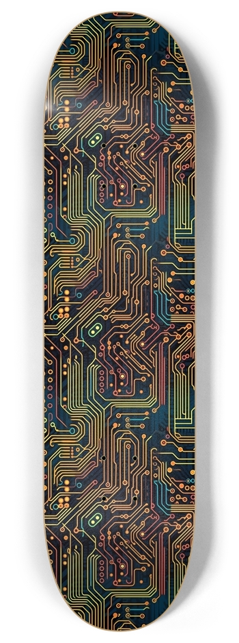 Circuit Board 3 8 Inch Skateboard Deck