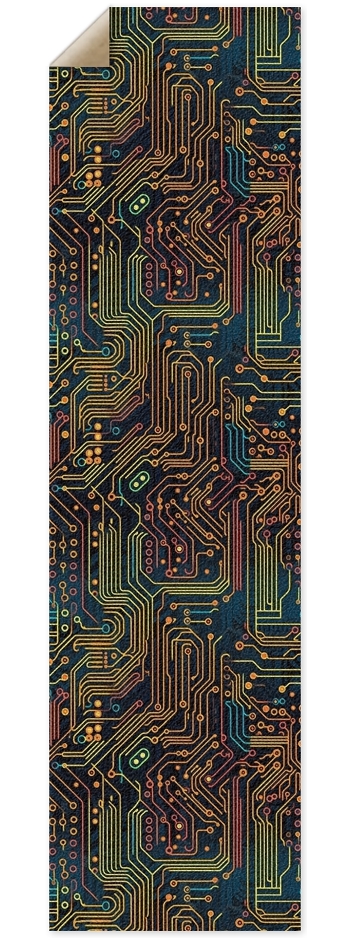 Circuit Board 3 9 x 33 Inch Griptape