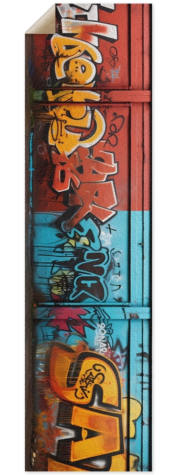 AI Generated Graffiti 4 9 x 33 Inch Griptape