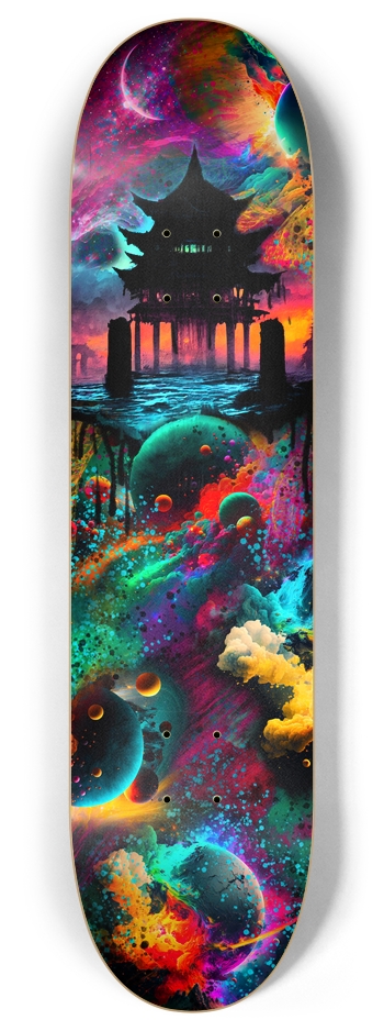 Multi vers 8 Inch Skateboard Deck