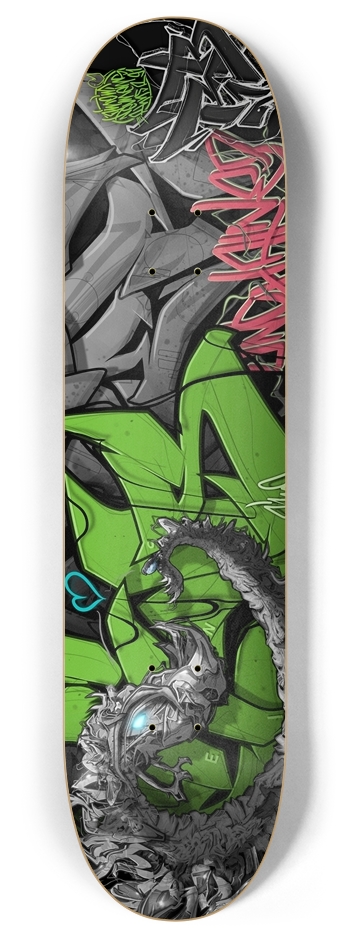 Eins mashup 800 8 Inch Skateboard Deck