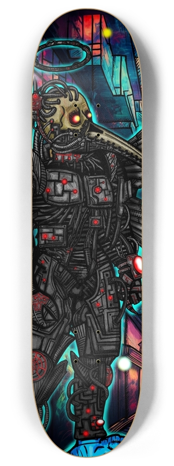 Cyber Punk Billy 8 Inch Skateboard Deck