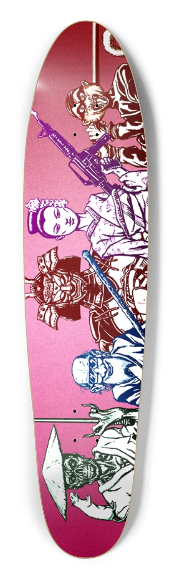 Ramen Longboard Shape
