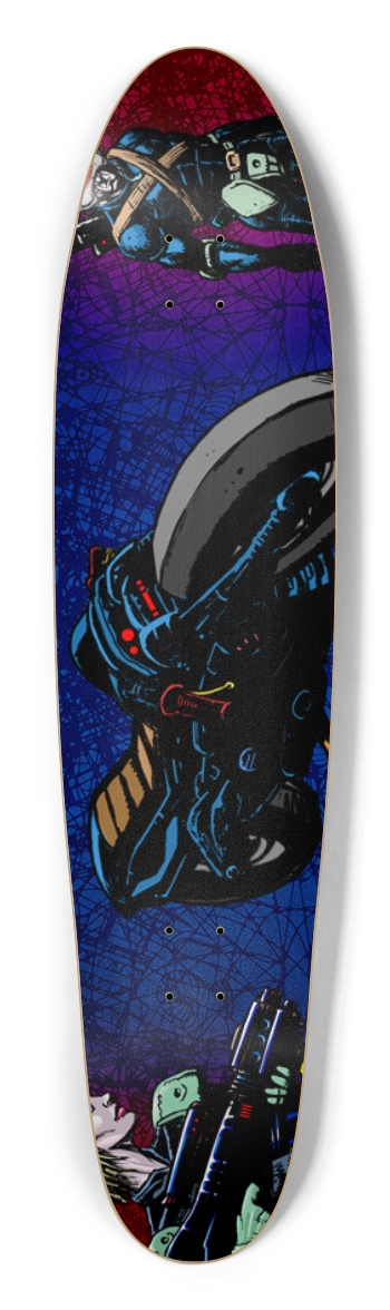 Cops Longboard Shape