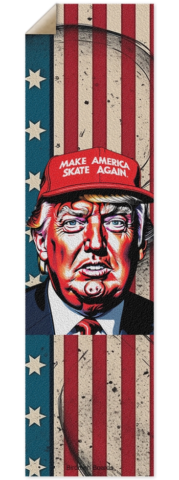Make America Skate Again Trump 9 x 33 Inch Griptape