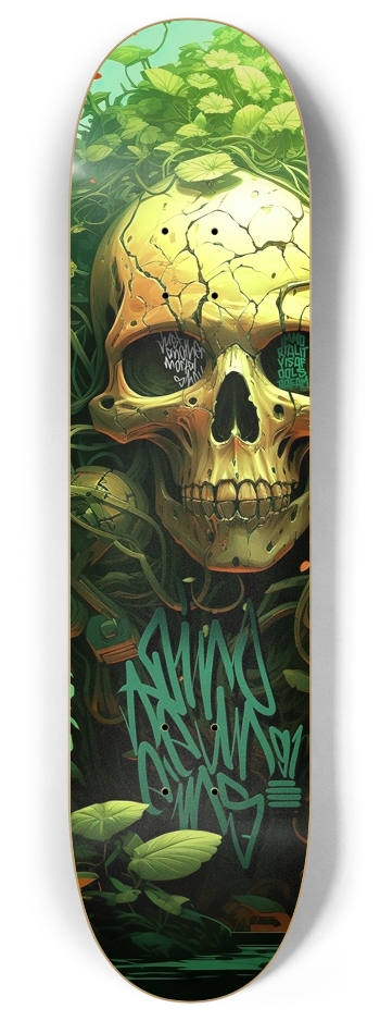 The Roads End 8 Inch Skateboard Deck