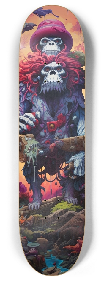 It's an ape's world 8 Inch Skateboard Deck