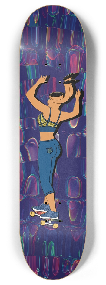 Skate It All Away 8 Inch Skateboard Deck