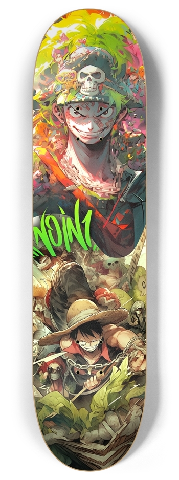 Two parts make a wild mashup 8 Inch Skateboard Deck