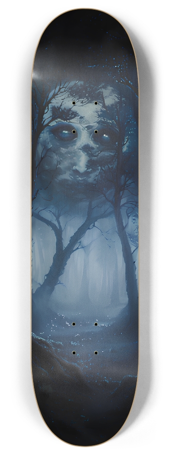 The Moon Mist 8 Inch Skateboard Deck
