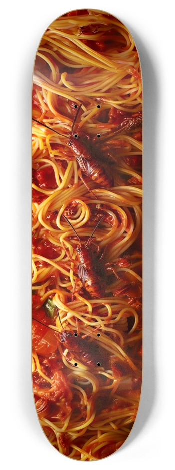 Spagheti bugs 8 Inch Skateboard Deck