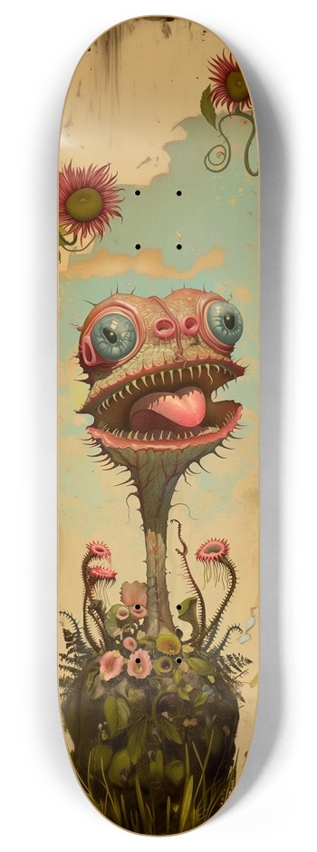 Monster plant 8 Inch Skateboard Deck