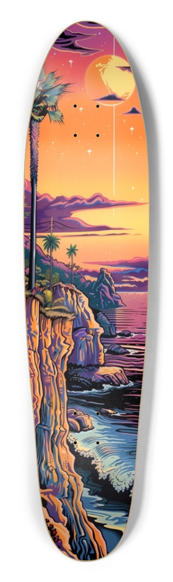 California Cliffs Longboard Shape