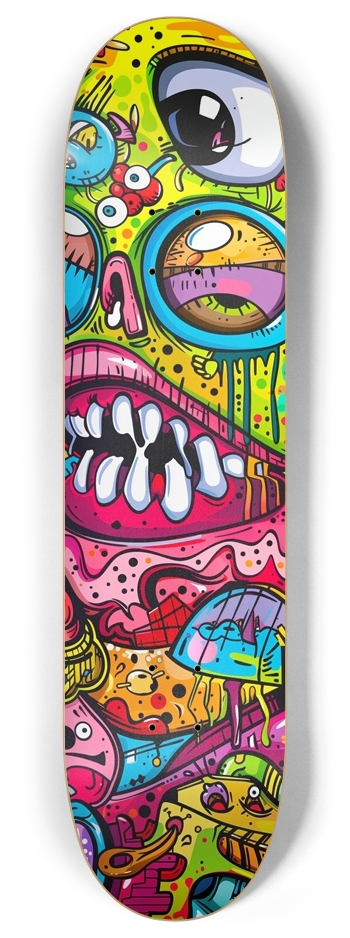 No Cavities 8 Inch Skateboard Deck