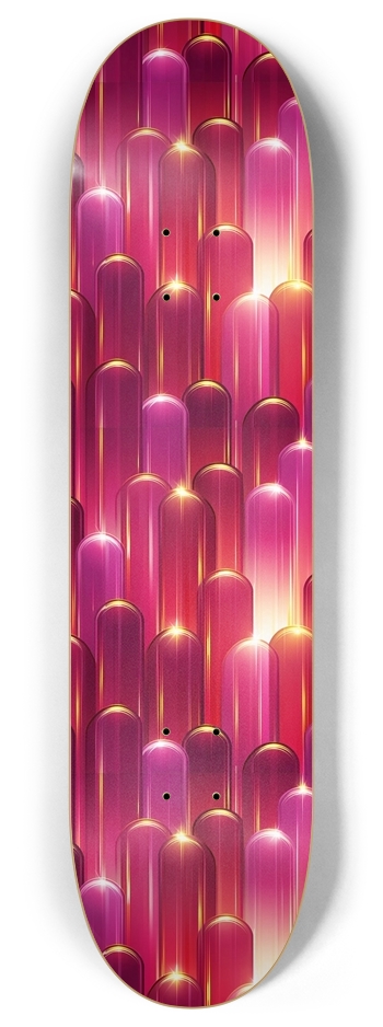 Red Oz 8 Inch Skateboard Deck
