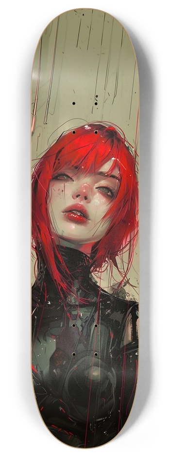 Cyber goth girl 8 Inch Skateboard Deck