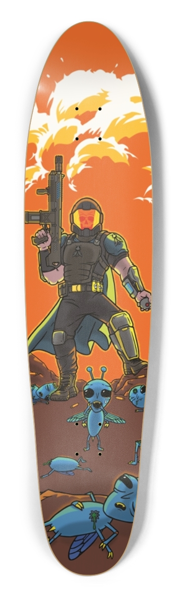 Bug Spray Longboard Shape