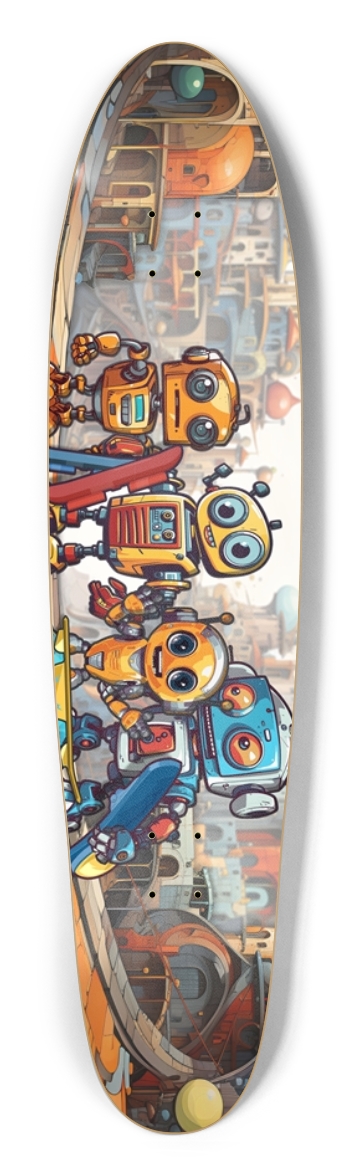 SK8 KREW Longboard Shape